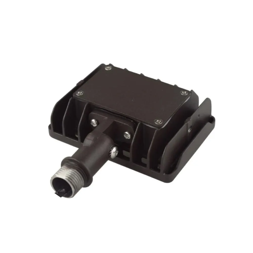 15W LED Flood Light - 100W Equivalent - Knuckle Mount - 1635 Lumens - 5700K Bronze Exterior Security Lights