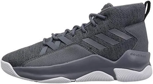adidas Men's Streetfire Basketball Shoe, Onix/Black, 10 M US