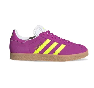 Adidas Women's Gazelle Shoes - Purple Burst / Solar Yellow / Offwhite