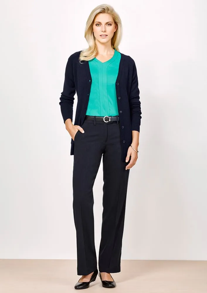 Advatex Ladies Adjustable Waist Pant - Charcoal - 24 - Biz Collection