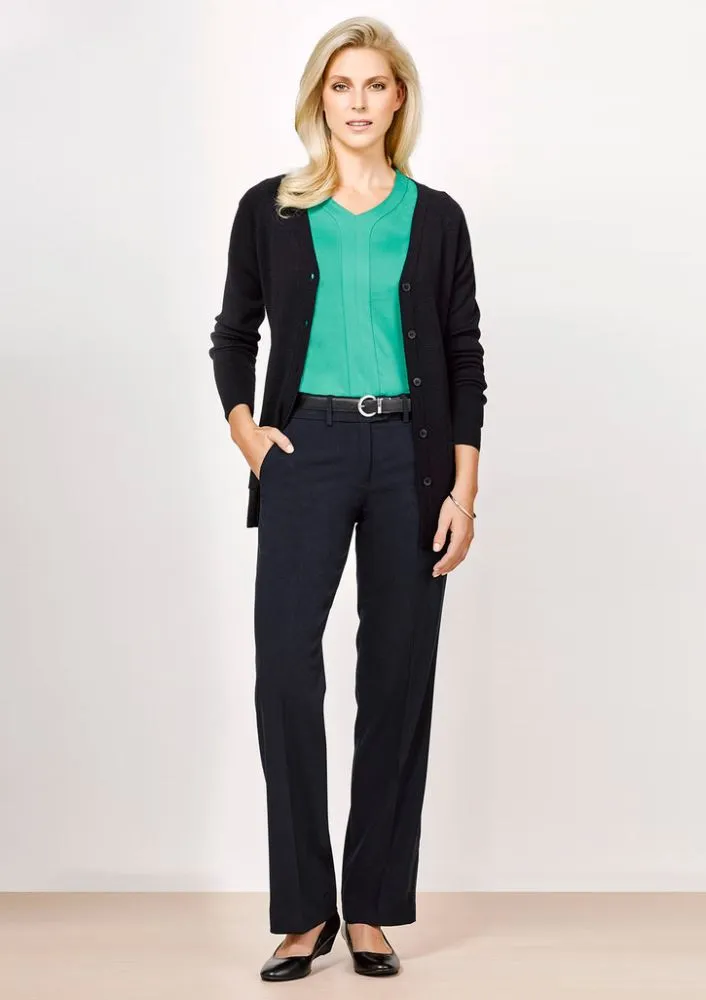Advatex Ladies Adjustable Waist Pant - Charcoal - 24 - Biz Collection