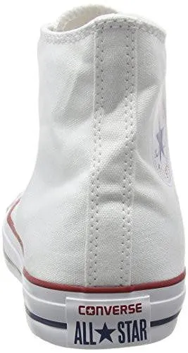All Star Hi Optic White Unisex Us Size 9 Size 11