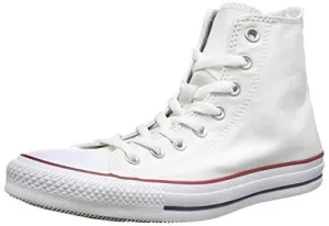 All Star Hi Optic White Unisex Us Size 9 Size 11