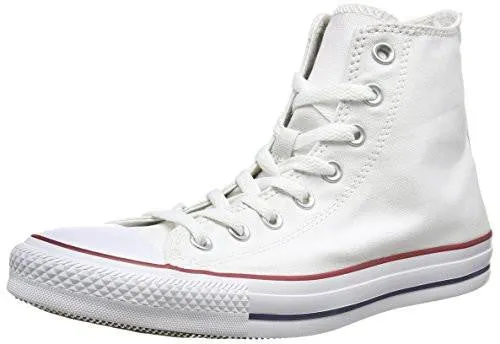 All Star Hi Optic White Unisex Us Size 9 Size 11