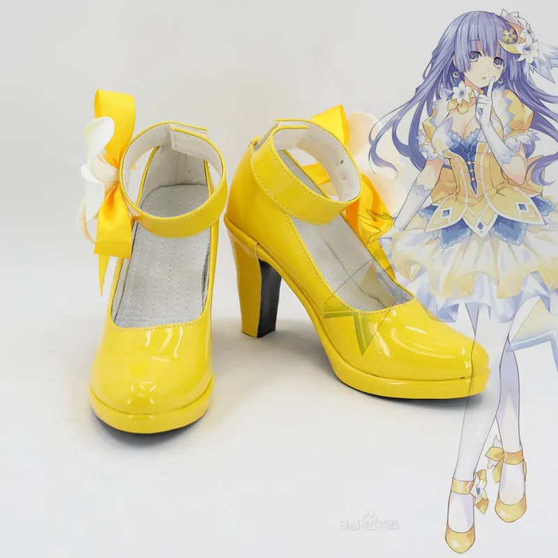 Anime Date A Live Izayoi Miku Cosplay Shoes Boots Custom Made for Adult Men and Women Halloween Carnival