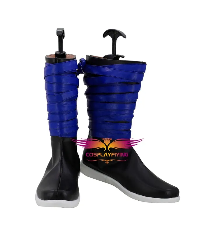 Anime Dragon Ball Gogeta Cosplay Shoes Boots Custom Made for Adult Men and Women Halloween Carnival