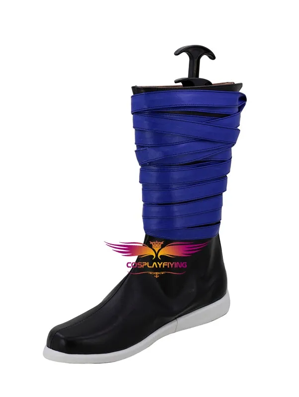 Anime Dragon Ball Gogeta Cosplay Shoes Boots Custom Made for Adult Men and Women Halloween Carnival