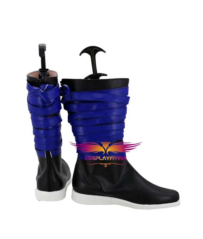 Anime Dragon Ball Gogeta Cosplay Shoes Boots Custom Made for Adult Men and Women Halloween Carnival