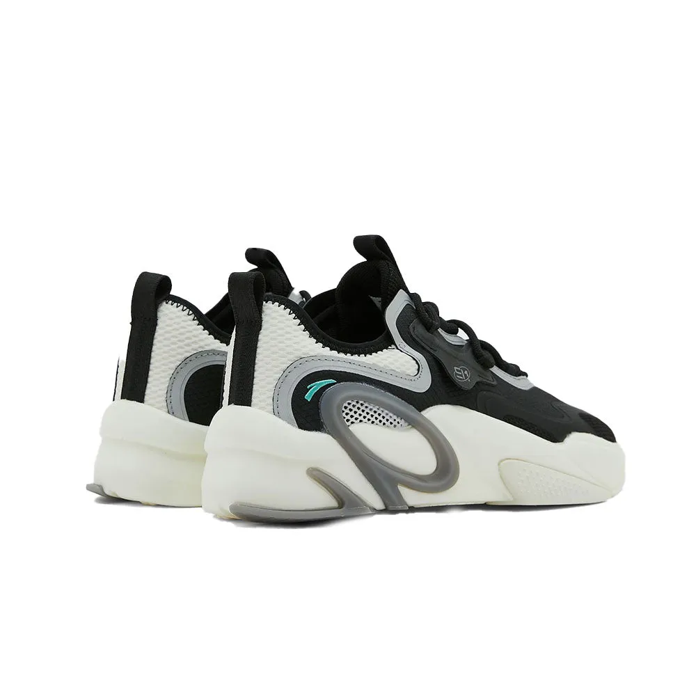 Anta Lifestyle Shoes For Men, Black & Silver