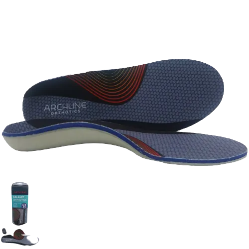 ARCHLINE Orthotics Insoles Balance Full Length Arch Support Pain Relief - EUR 38