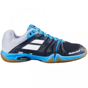 Babolat Shadow Team Men's Indoor Court Shoes In Black/Blue