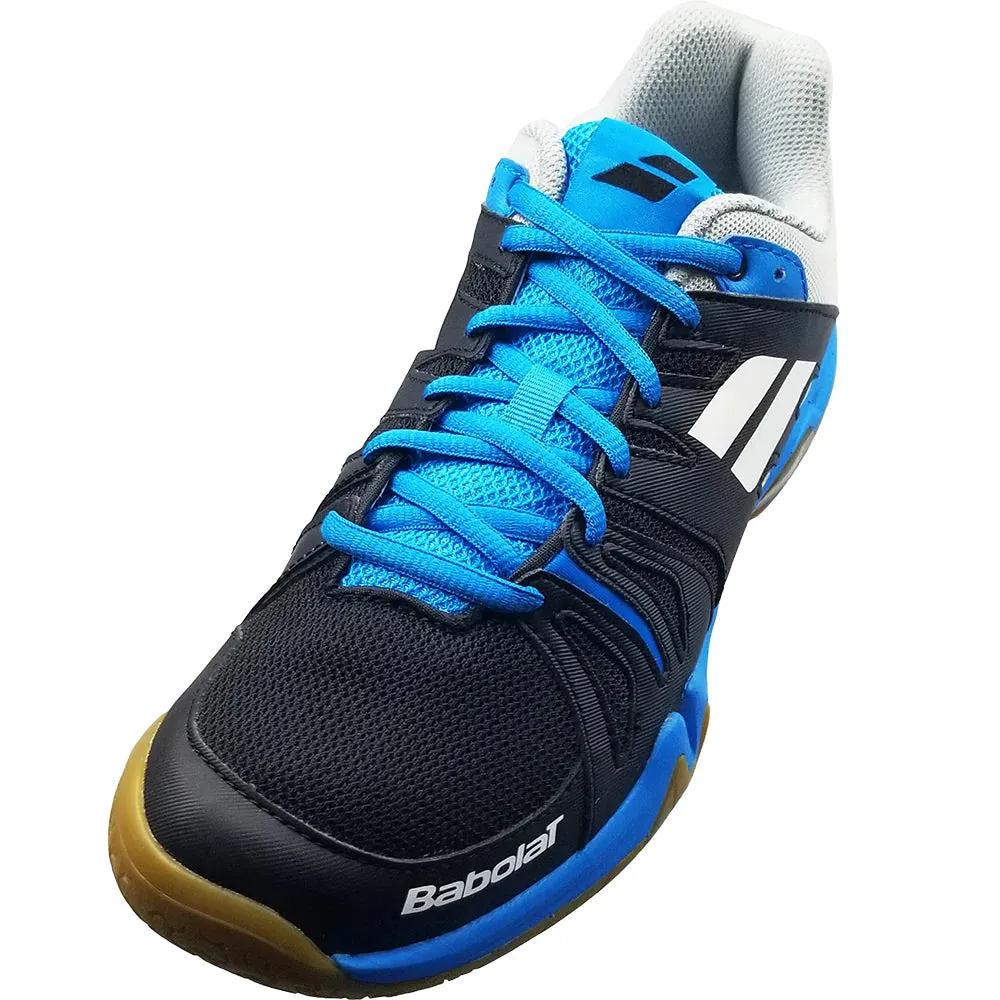 Babolat Shadow Team Men's Indoor Court Shoes In Black/Blue