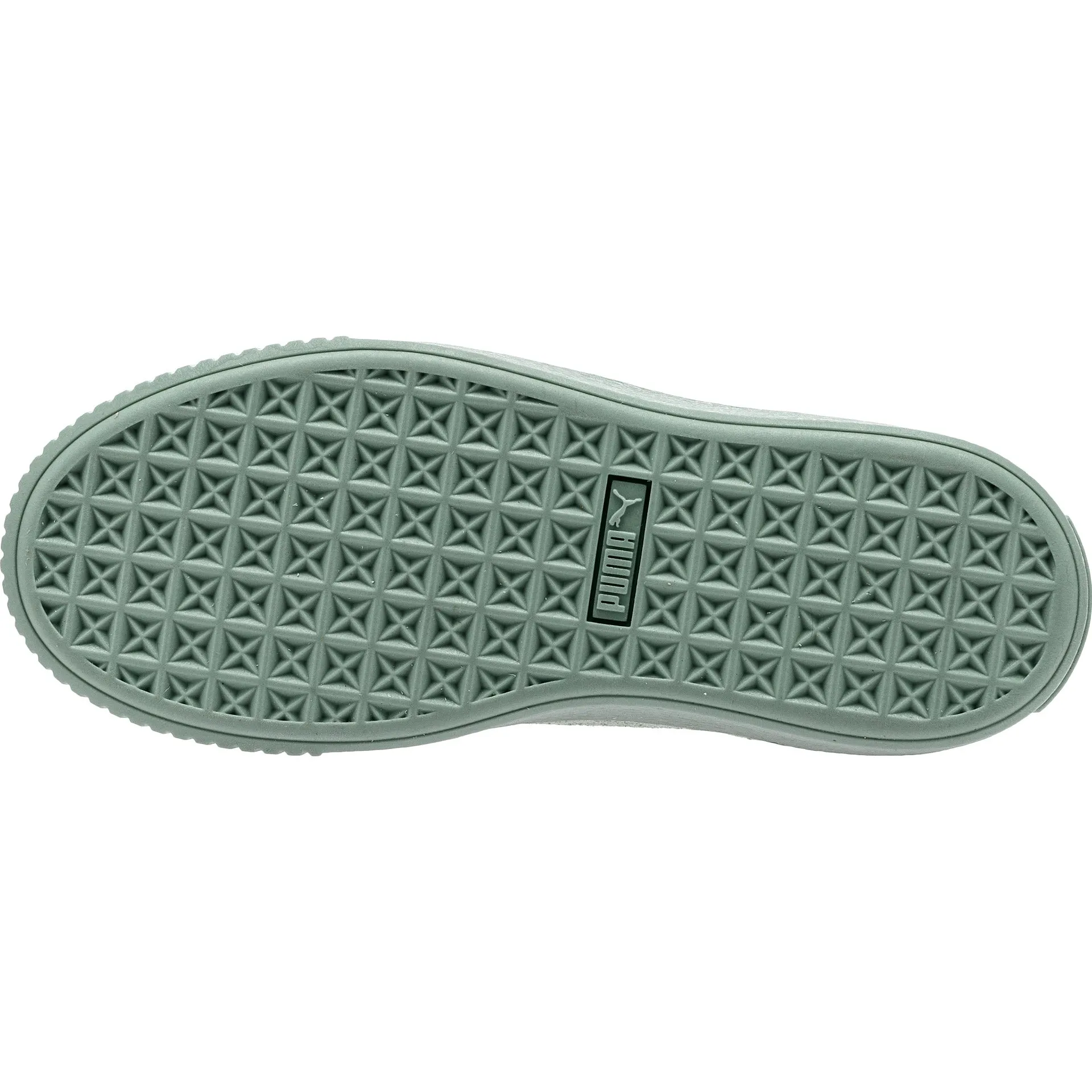 Basket Platform Patent Women's - Blue Surf