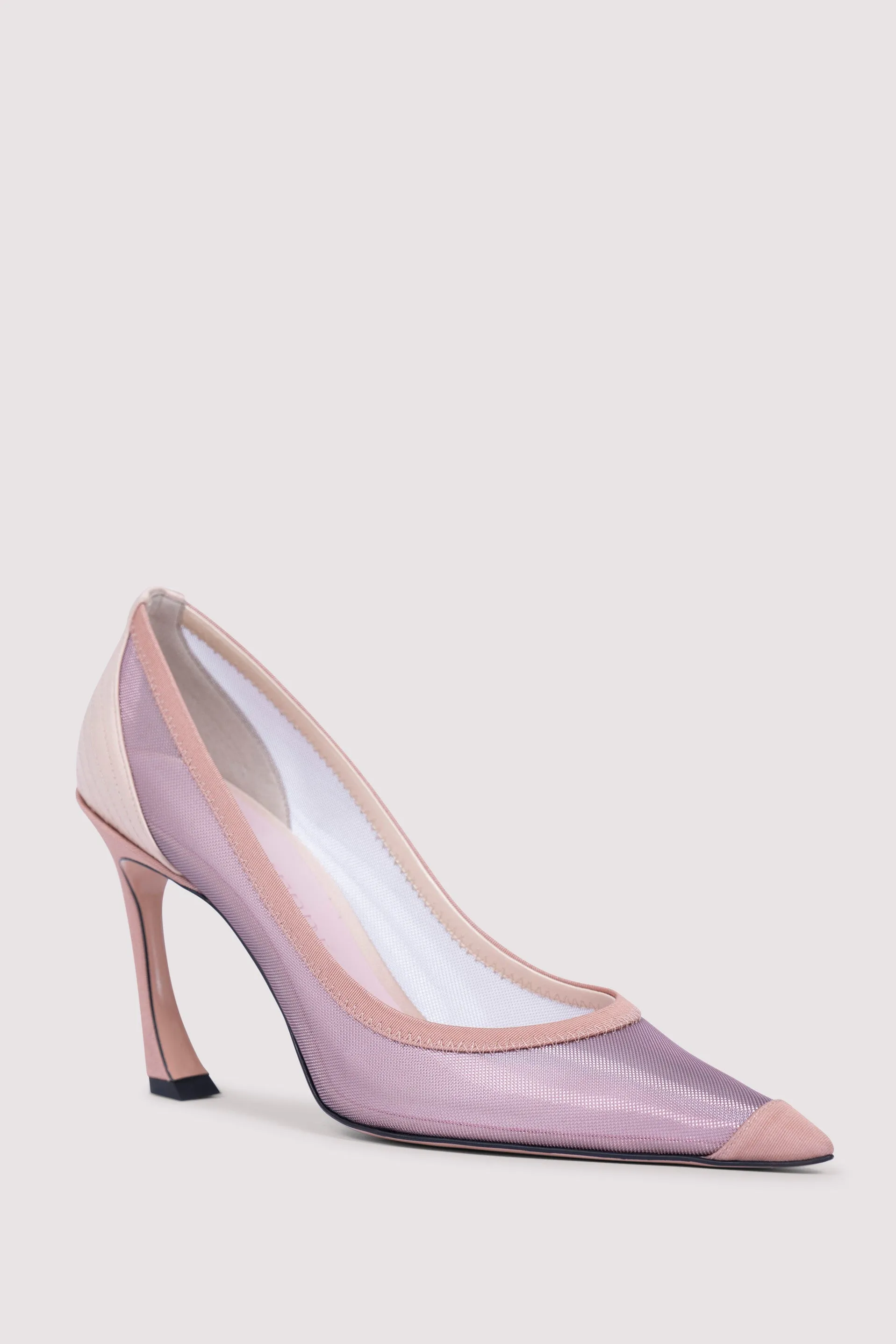 Beige Avangarda 85 High-Heel Pumps
