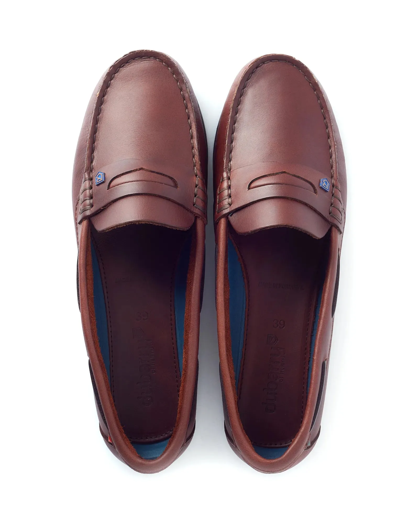 Belize Deck Shoe - Mahogany