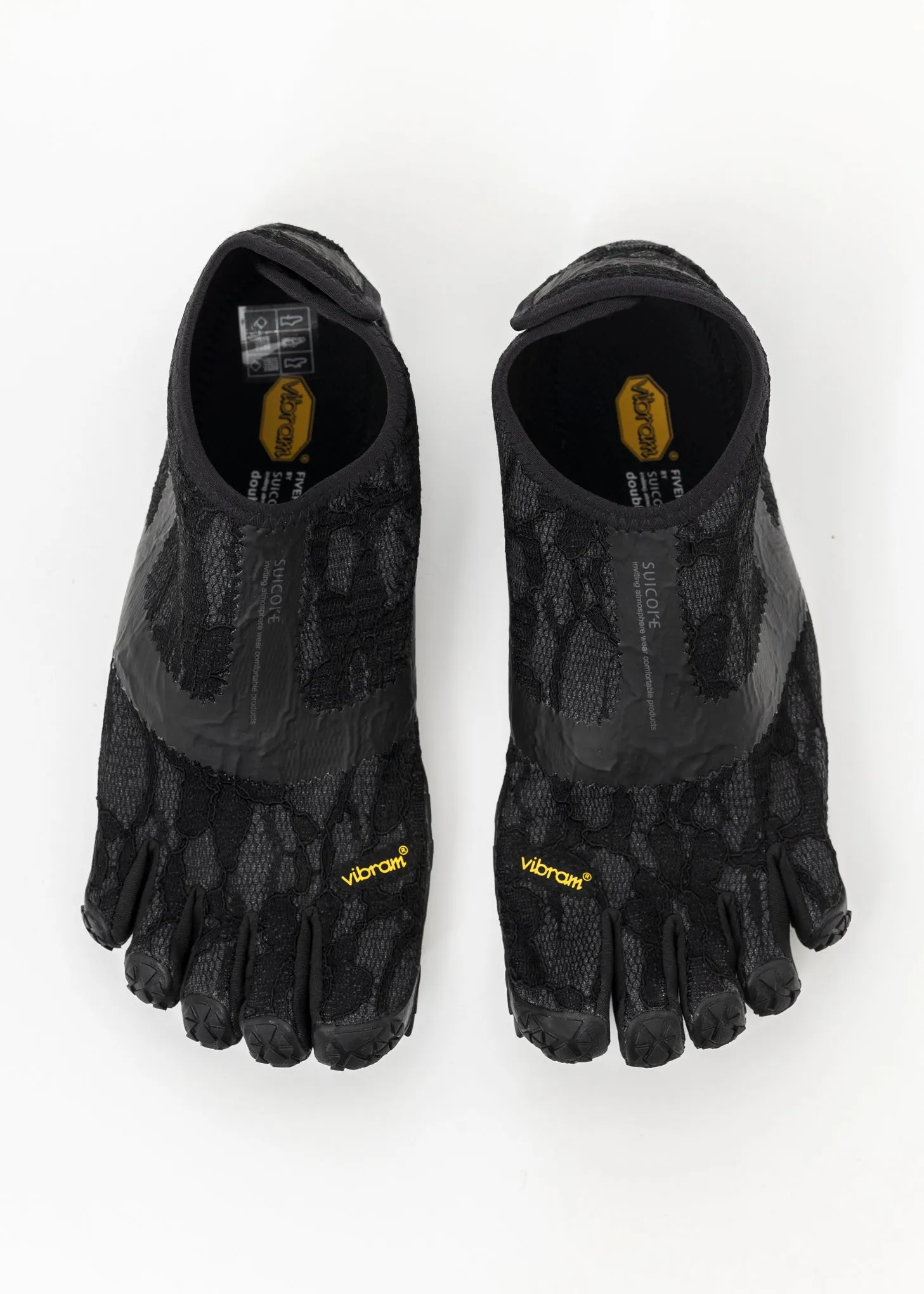 BLACK LACE FIVE FINGERS