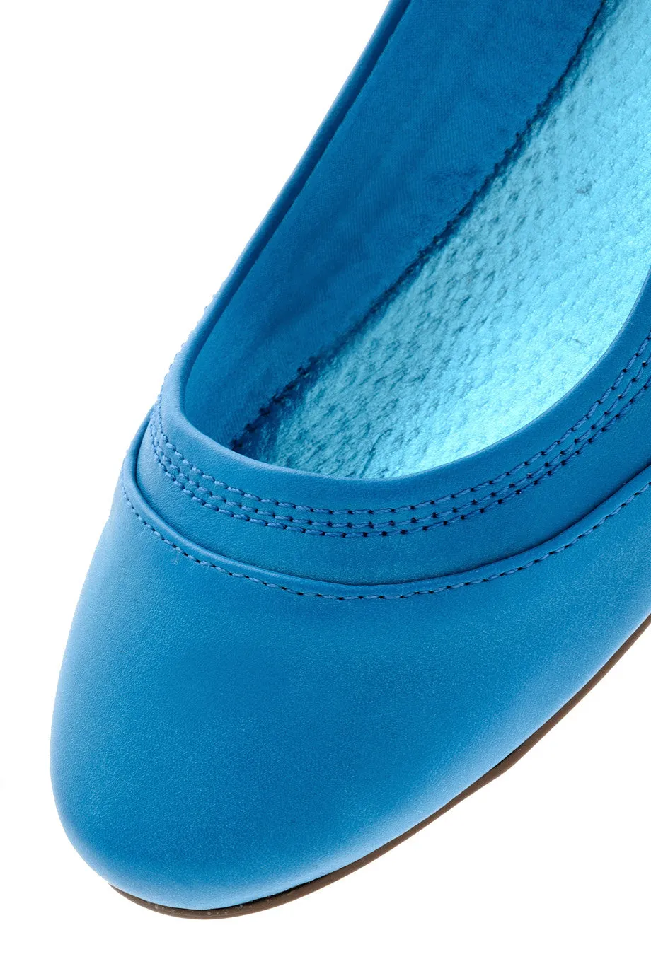 BLINK WINONAH Sky Blue Ballerinas