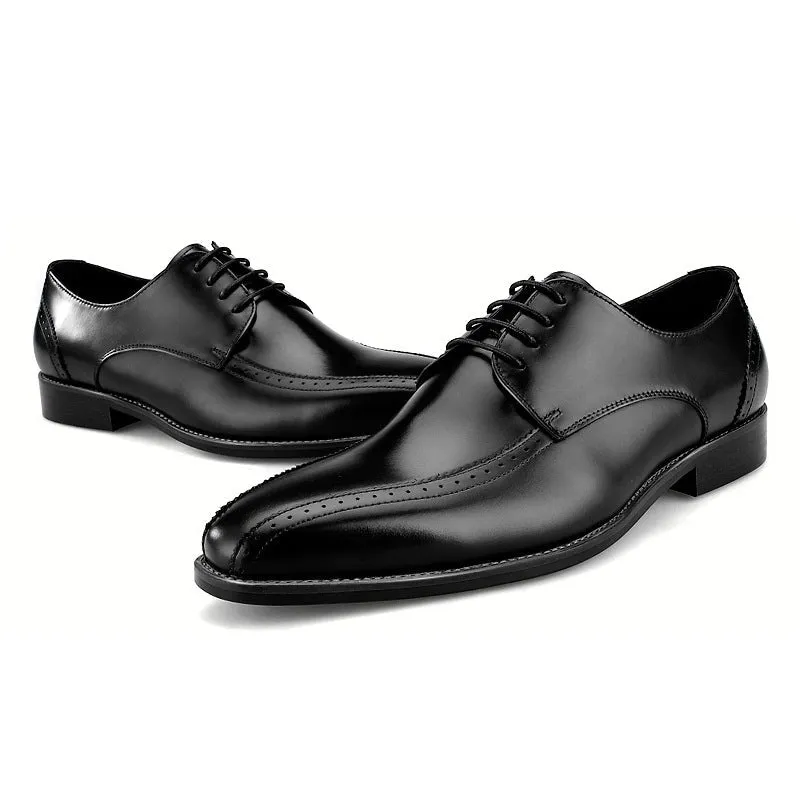 British Leather Top Layer Cowhide Business Suit Men's Shoes