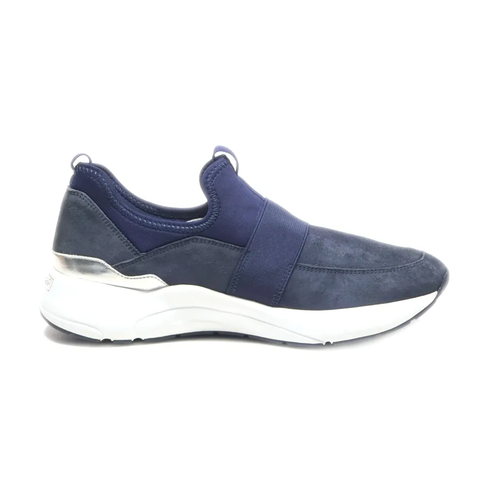 Caprice Sport Shoes Suede Blue Colour For Women