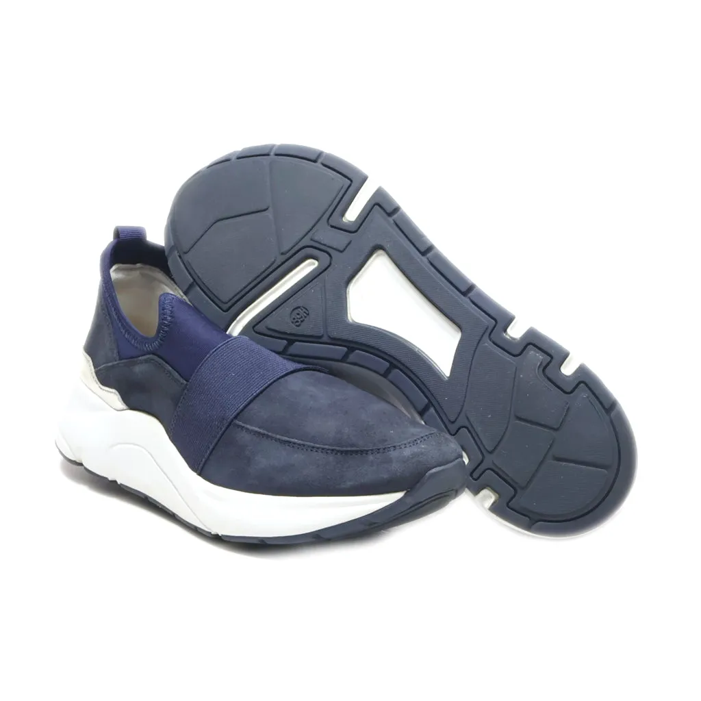 Caprice Sport Shoes Suede Blue Colour For Women
