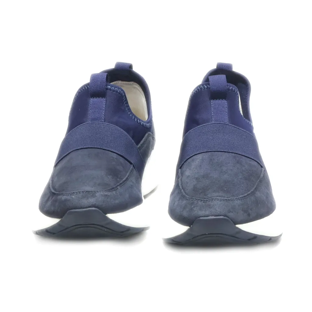 Caprice Sport Shoes Suede Blue Colour For Women