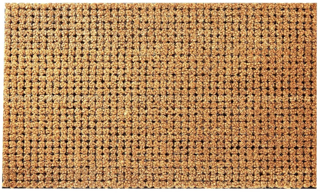Coir Cluster Welcome Door Mat 18 x 30 Inches