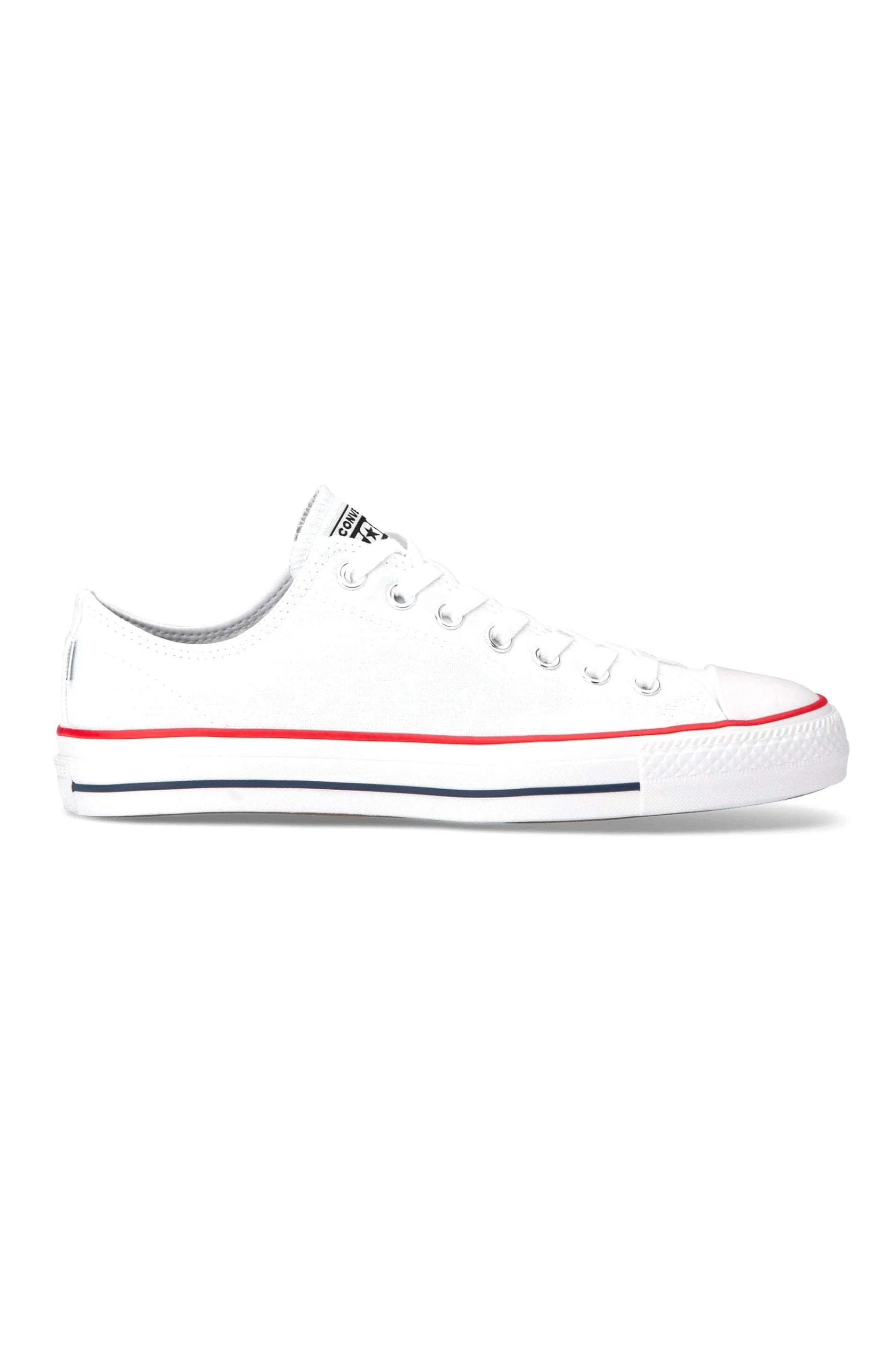 CONVERSE CONS CHUCK TAYLOR ALL STAR PRO CANVAS LOW - WHITE/RED