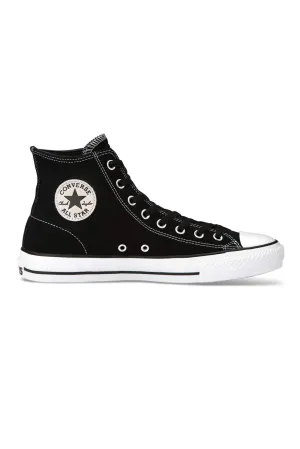 CONVERSE CONS CHUCK TAYLOR ALL STAR PRO SUEDE HIGH TOP - BLACK/WHITE