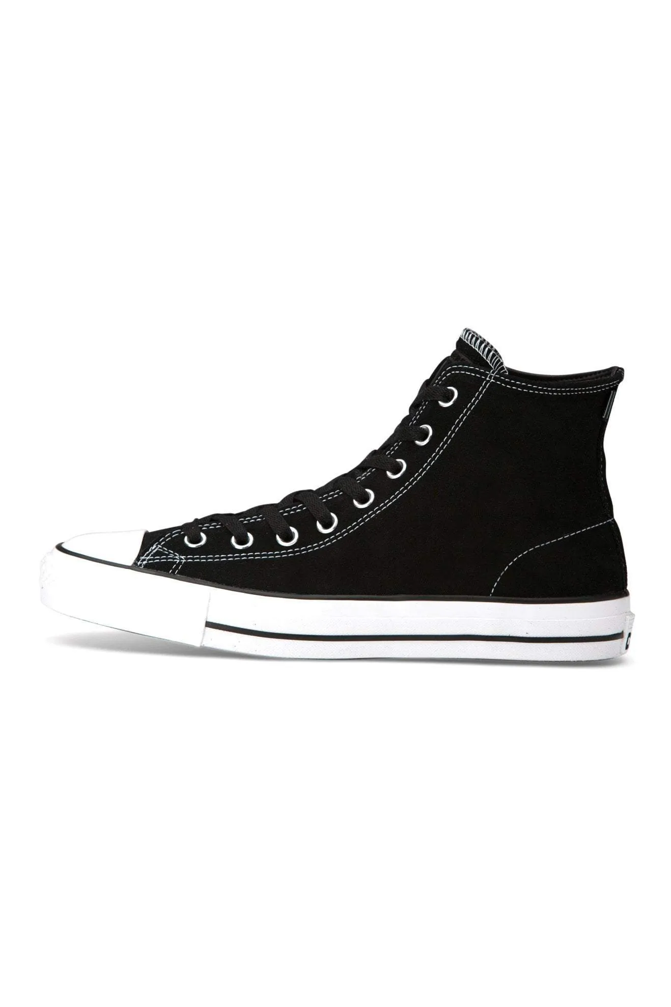 CONVERSE CONS CHUCK TAYLOR ALL STAR PRO SUEDE HIGH TOP - BLACK/WHITE