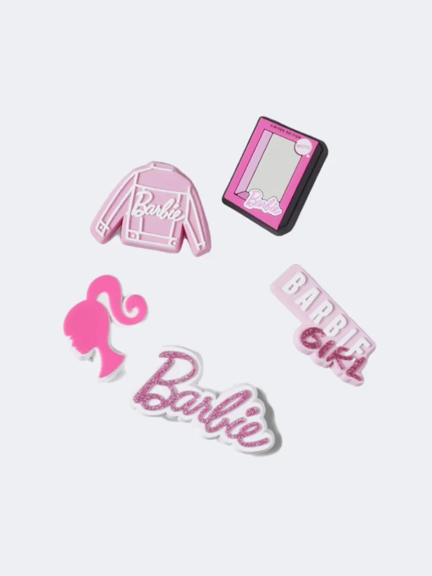 Crocs Barbie Unisex Lifestyle Pins Pink/White