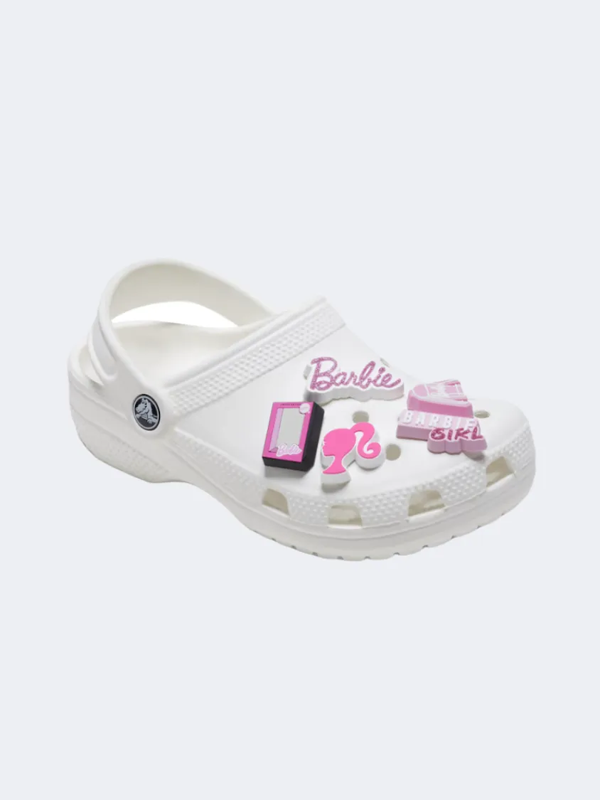 Crocs Barbie Unisex Lifestyle Pins Pink/White