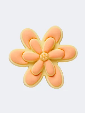 Crocs Daisy Flower Unisex Lifestyle Pins Orange