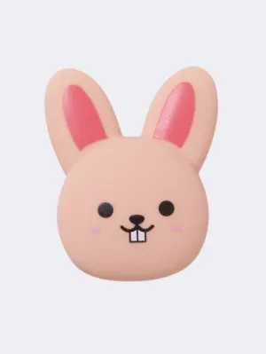 Crocs Squishy Bunny Unisex Lifestyle Pins Pink