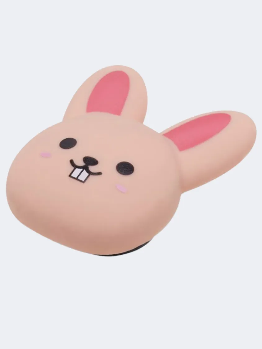 Crocs Squishy Bunny Unisex Lifestyle Pins Pink