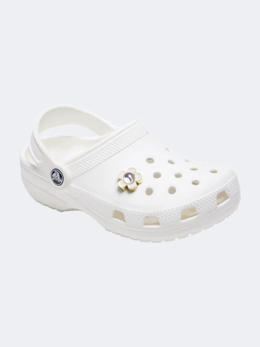 Crocs Tiny Flower Lifestyle Pins White
