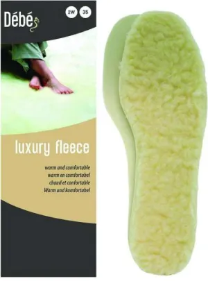 Debe Luxury Fleece Wool Inner Sole - Size 39 (Pair)