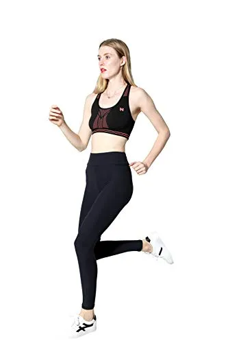 Diravo Womens High Waisted Leggings Soft Athletic Tummy Control Pants for Running Workout Pants