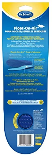 Dr. Scholl's® Float-On-Air® Comfort Insoles, Men, 1 Pair, Full Length