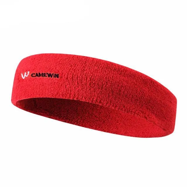 Elastics Sports Sweatband - White,Yellow,Red,Blue,Black