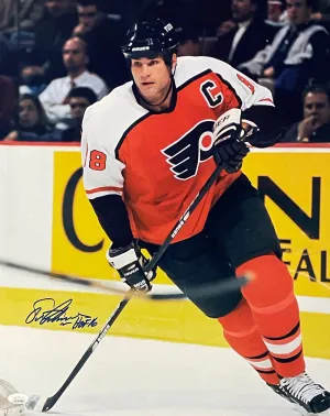 Eric Lindros Signed Philadelphia Flyers 16x20 Photo HOF 16 Inscription JSA Holo