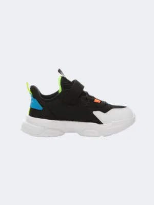 Erke Casual Ps-Boys Lifestyle Shoes Black/White