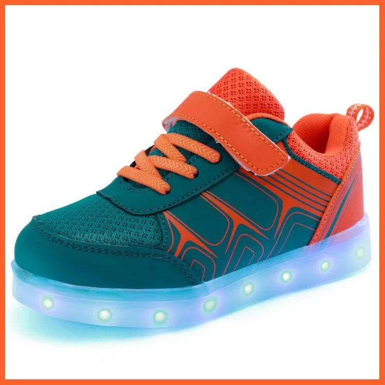 Fashion Luminous Lighted Led Lights Kids Sneakers