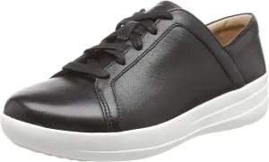 FitFlop Women's F-Sporty II LACE UP Sneakers  Color Black Leathe Size 5M