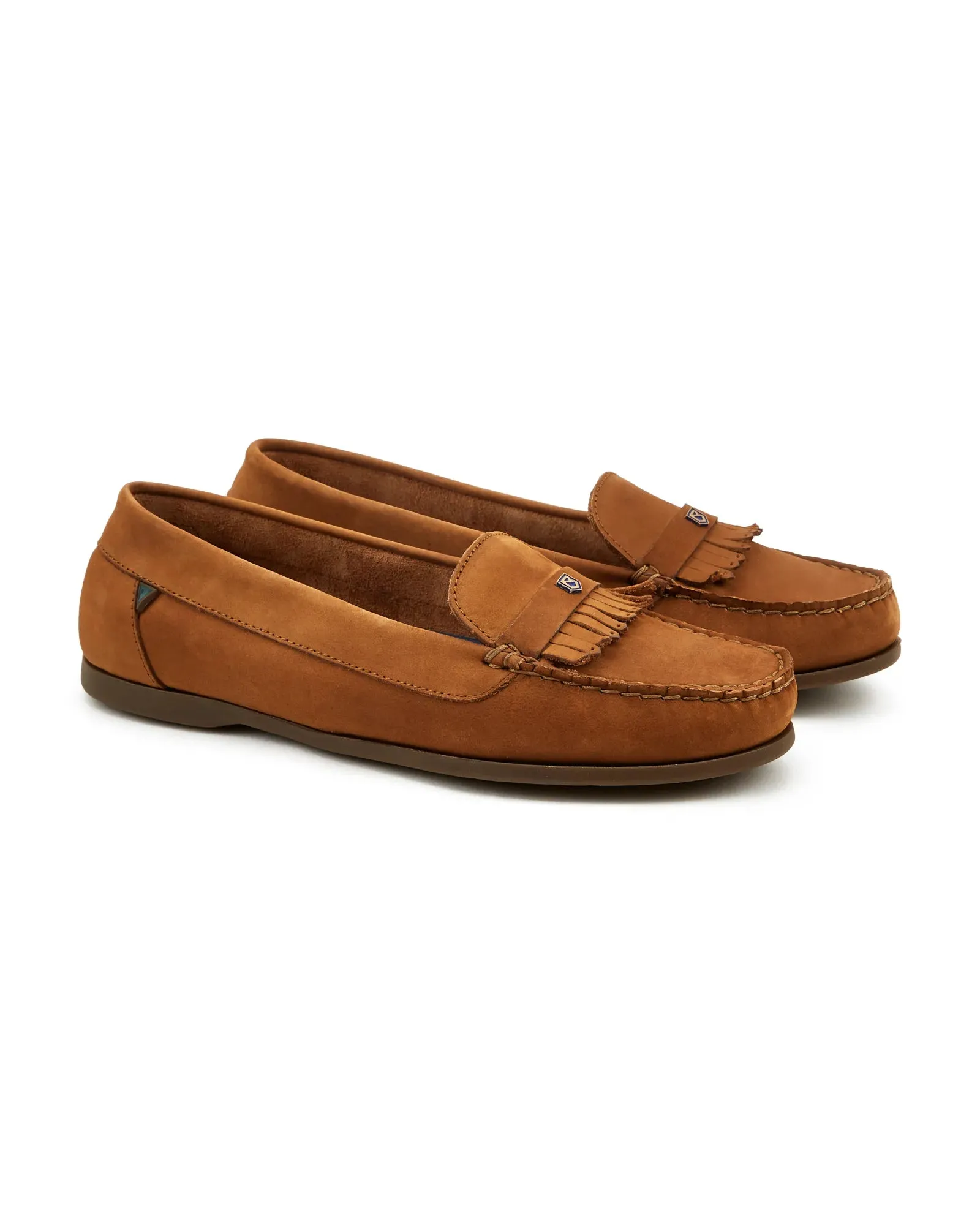 Florence Deck Shoe - Cognac