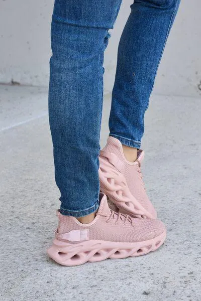 Forever Link Fresh Step Platform Mesh Athletic Shoes