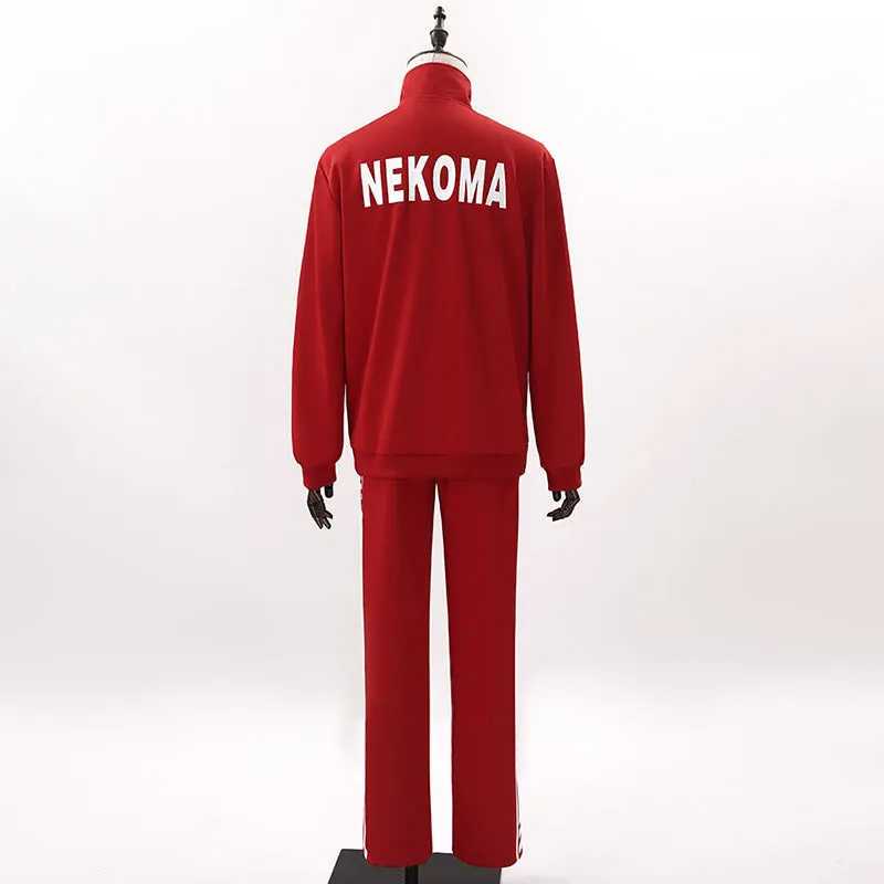 Haikyu!! Haikyuu!! Second Season Nekoma High School Sportswear Tetsurō Kuroo Kenma Kozume Cosplay Costume