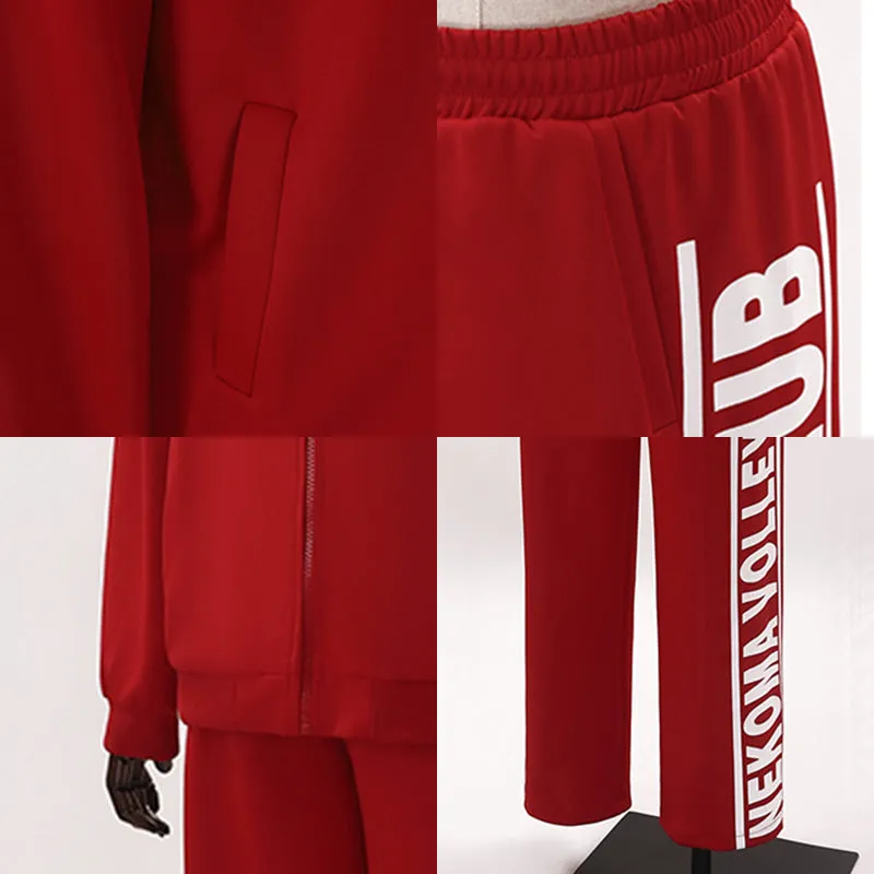 Haikyu!! Haikyuu!! Second Season Nekoma High School Sportswear Tetsurō Kuroo Kenma Kozume Cosplay Costume