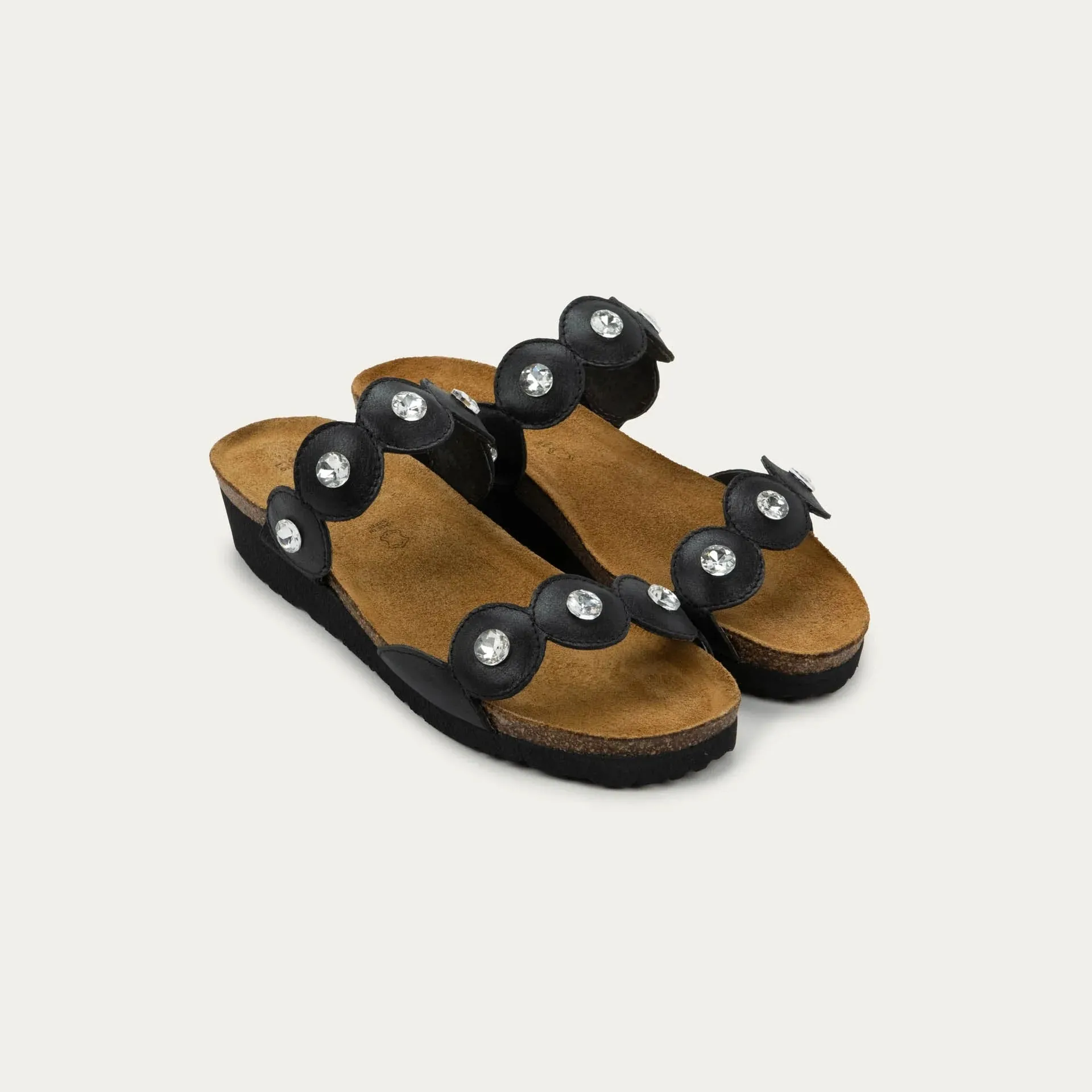 HAILEY BLACK LEATHER