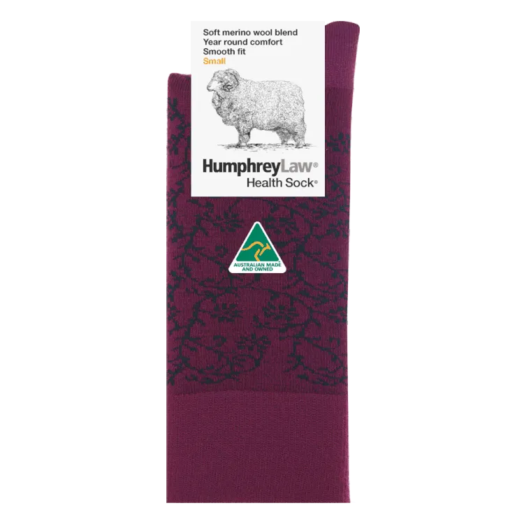 H/L Fine Merino Wool Health Sock® | Jasmine