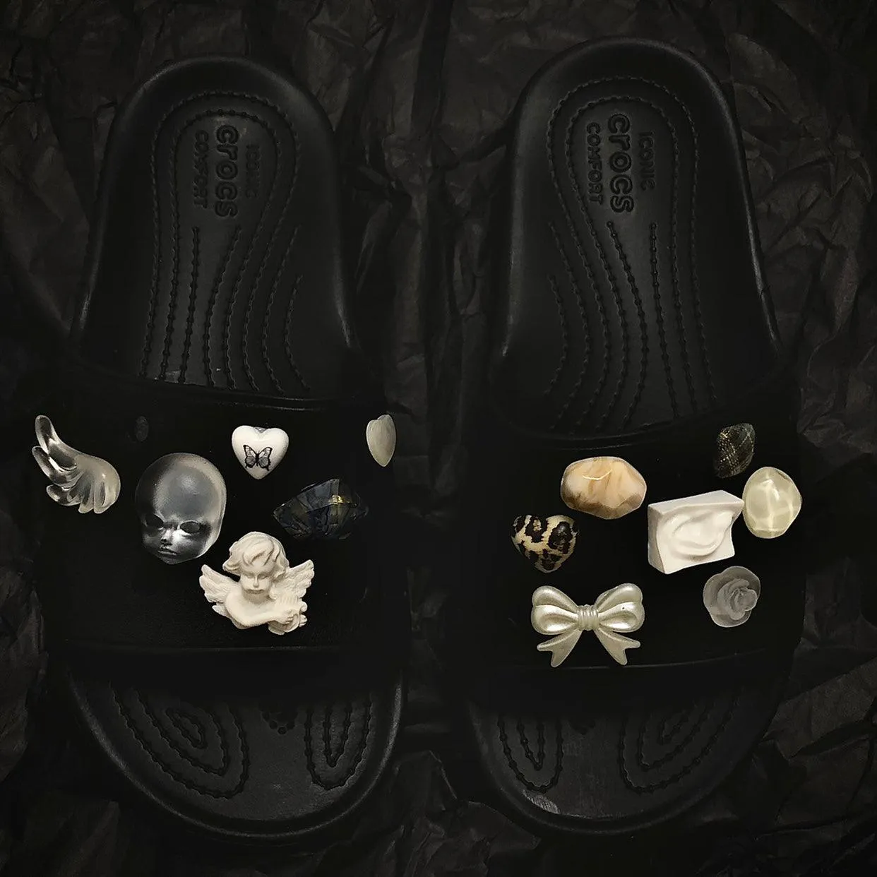 Hole Shoes Accessories Shoes Decals